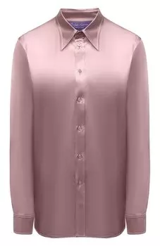 Шелковая рубашка Ralph Lauren