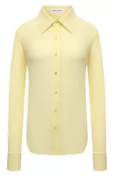Шелковая рубашка Saint Laurent