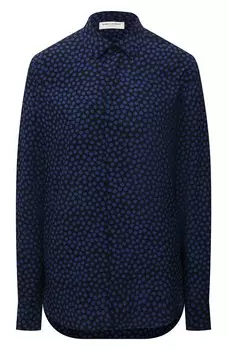 Шелковая рубашка Saint Laurent