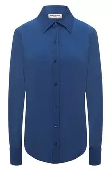 Шелковая рубашка Saint Laurent