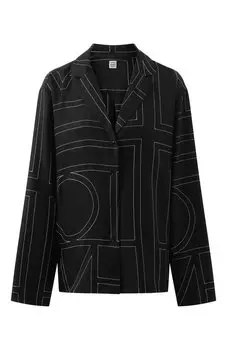 Шелковая рубашка TOTEME