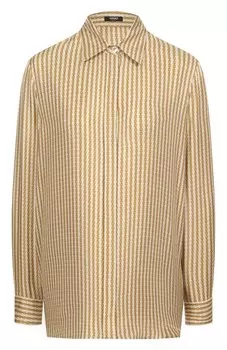 Шелковая рубашка Versace