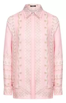 Шелковая рубашка Versace