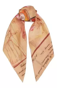 Шелковая шаль Балет Gourji