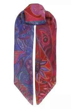 Шелковая шаль Восточный орнамент Gourji