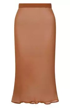 Шелковая юбка Albus Lumen