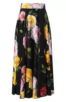Шелковая юбка Dolce & Gabbana