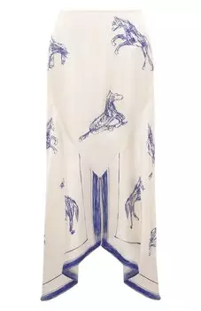 Шелковая юбка Rohe