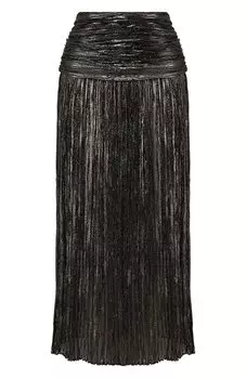 Шелковая юбка Saint Laurent
