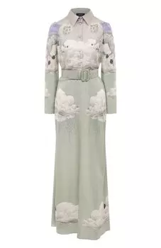 Шелковое платье Akhmadullina