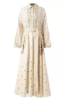 Шелковое платье Akhmadullina