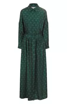 Шелковое платье Akhmadullina