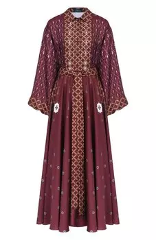 Шелковое платье Akhmadullina