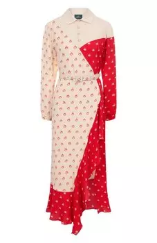 Шелковое платье Akhmadullina