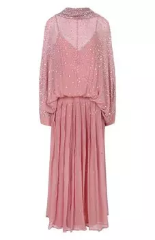 Шелковое платье Albus Lumen