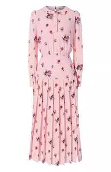 Шелковое платье Alessandra Rich