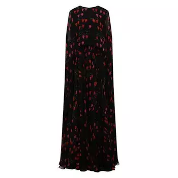 Шелковое платье Alexander McQueen