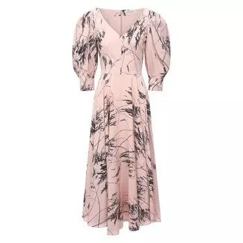 Шелковое платье Alexander McQueen