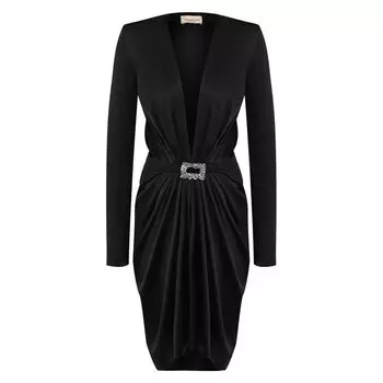 Шелковое платье Alexandre Vauthier