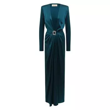 Шелковое платье Alexandre Vauthier