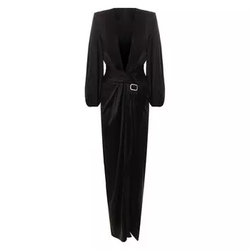 Шелковое платье Alexandre Vauthier