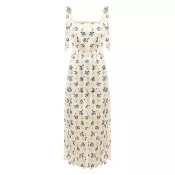 Шелковое платье AND the brand