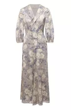 Шелковое платье AND the brand