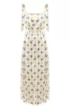 Шелковое платье AND the brand