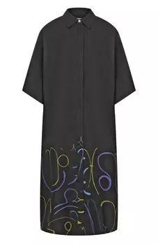 Шелковое платье ASCENO