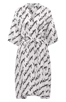 Шелковое платье Balenciaga