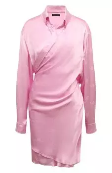 Шелковое платье Balenciaga