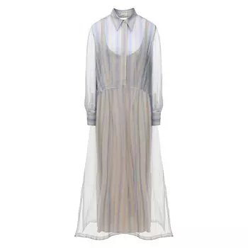 Шелковое платье Brunello Cucinelli