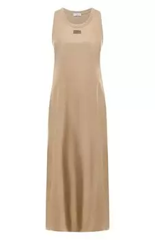 Шелковое платье Brunello Cucinelli