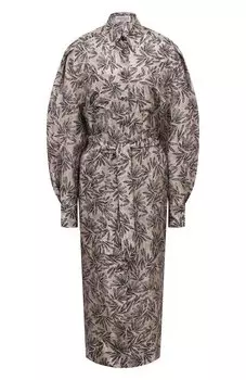 Шелковое платье Brunello Cucinelli