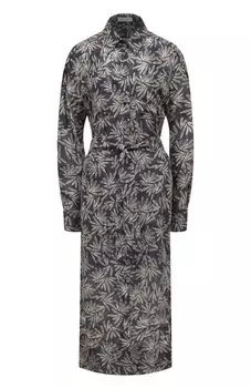 Шелковое платье Brunello Cucinelli