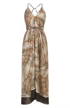 Шелковое платье Brunello Cucinelli