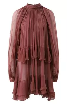 Шелковое платье Chlo