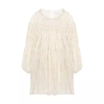 Шелковое платье Chloé