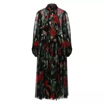 Шелковое платье Dolce & Gabbana