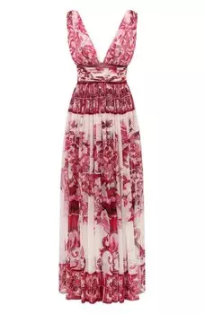 Шелковое платье Dolce & Gabbana