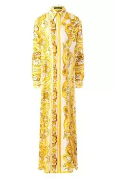 Шелковое платье Dolce & Gabbana