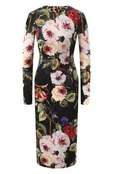 Шелковое платье Dolce & Gabbana