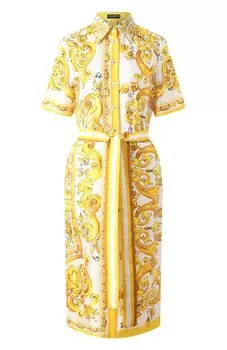 Шелковое платье Dolce & Gabbana