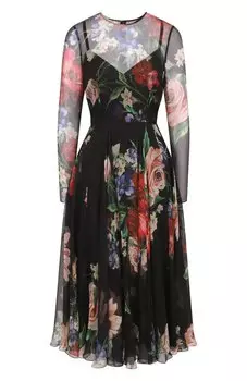 Шелковое платье Dolce & Gabbana