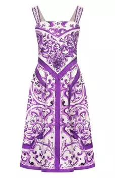 Шелковое платье Dolce & Gabbana