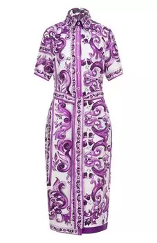 Шелковое платье Dolce & Gabbana