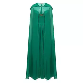 Шелковое платье Elie Saab