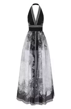Шелковое платье Elie Saab