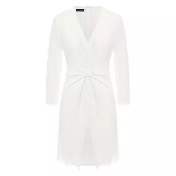 Шелковое платье Emporio Armani