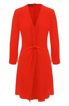 Шелковое платье Emporio Armani